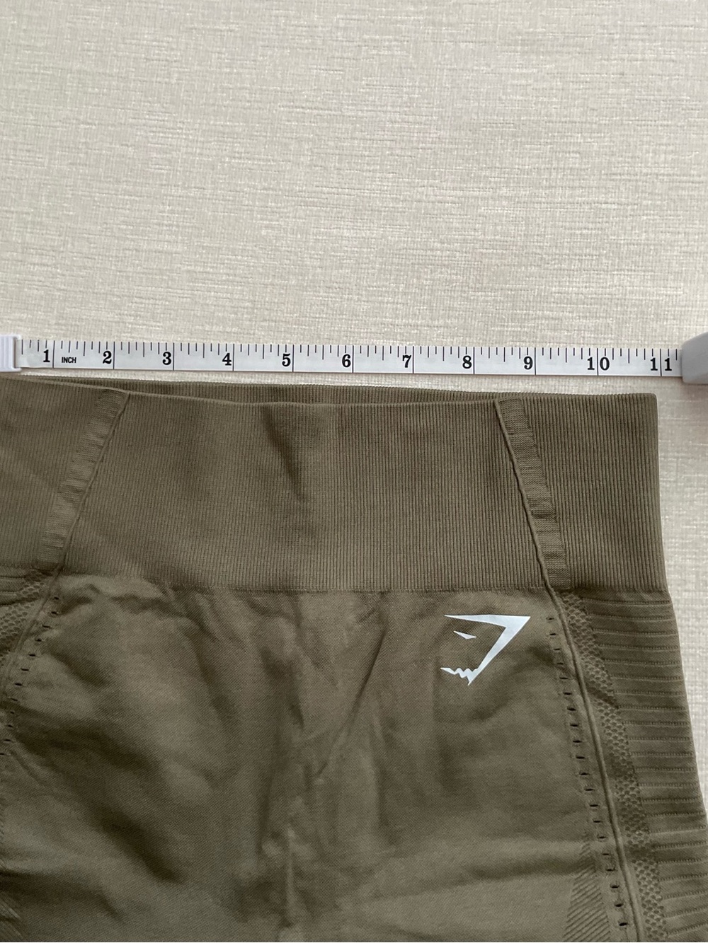 Gymshark Olive Green Seamless Leggings - Picture 4 of 6